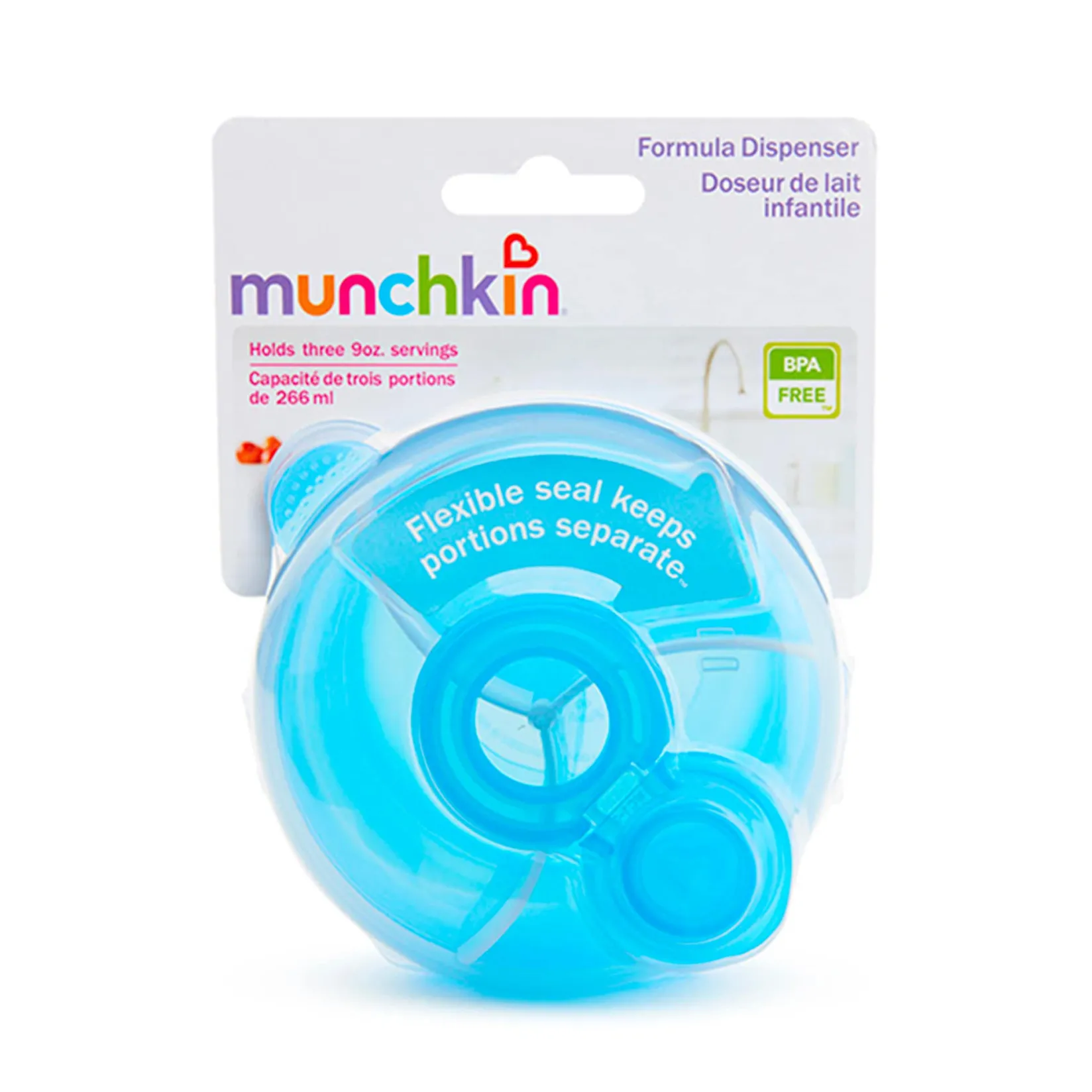 Formula Dispenser - Blue Kids Snack Bags & Containers|Tableware