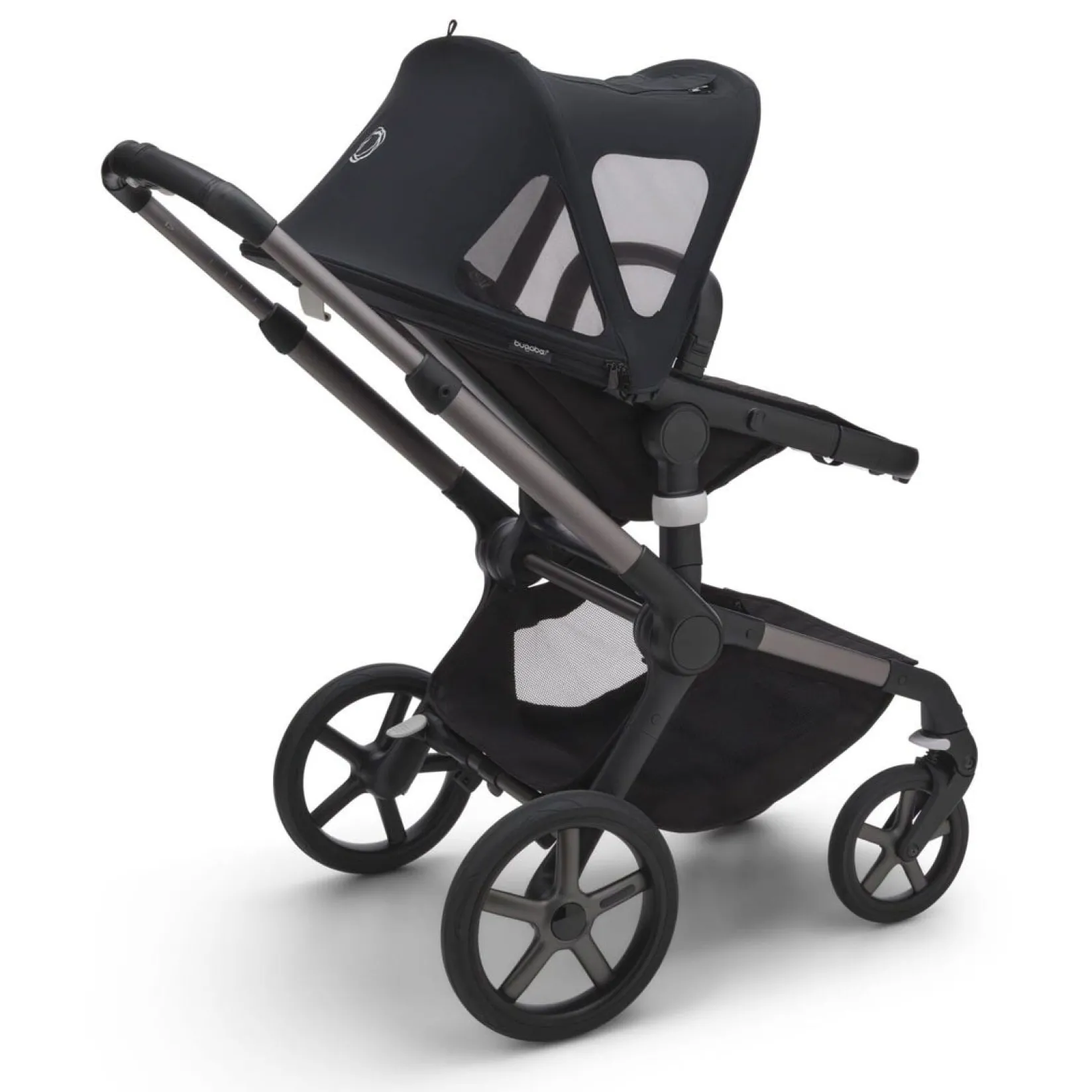 Strollers & Trailers|Outdoors & Travel>Bugaboo Fox/Kangaroo Breezy Sun Canopy - Midnight Black