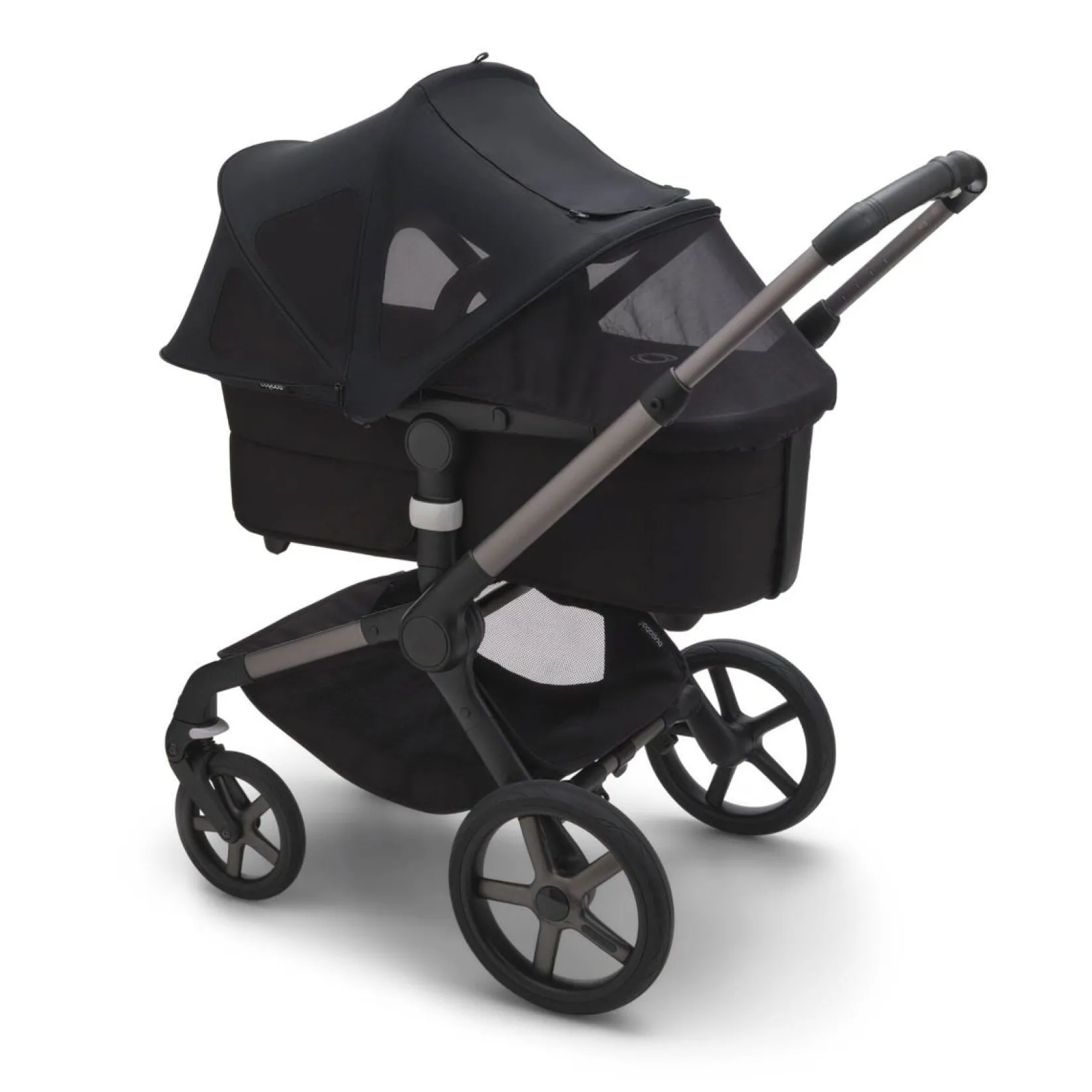 Strollers & Trailers|Outdoors & Travel>Bugaboo Fox/Kangaroo Breezy Sun Canopy - Midnight Black