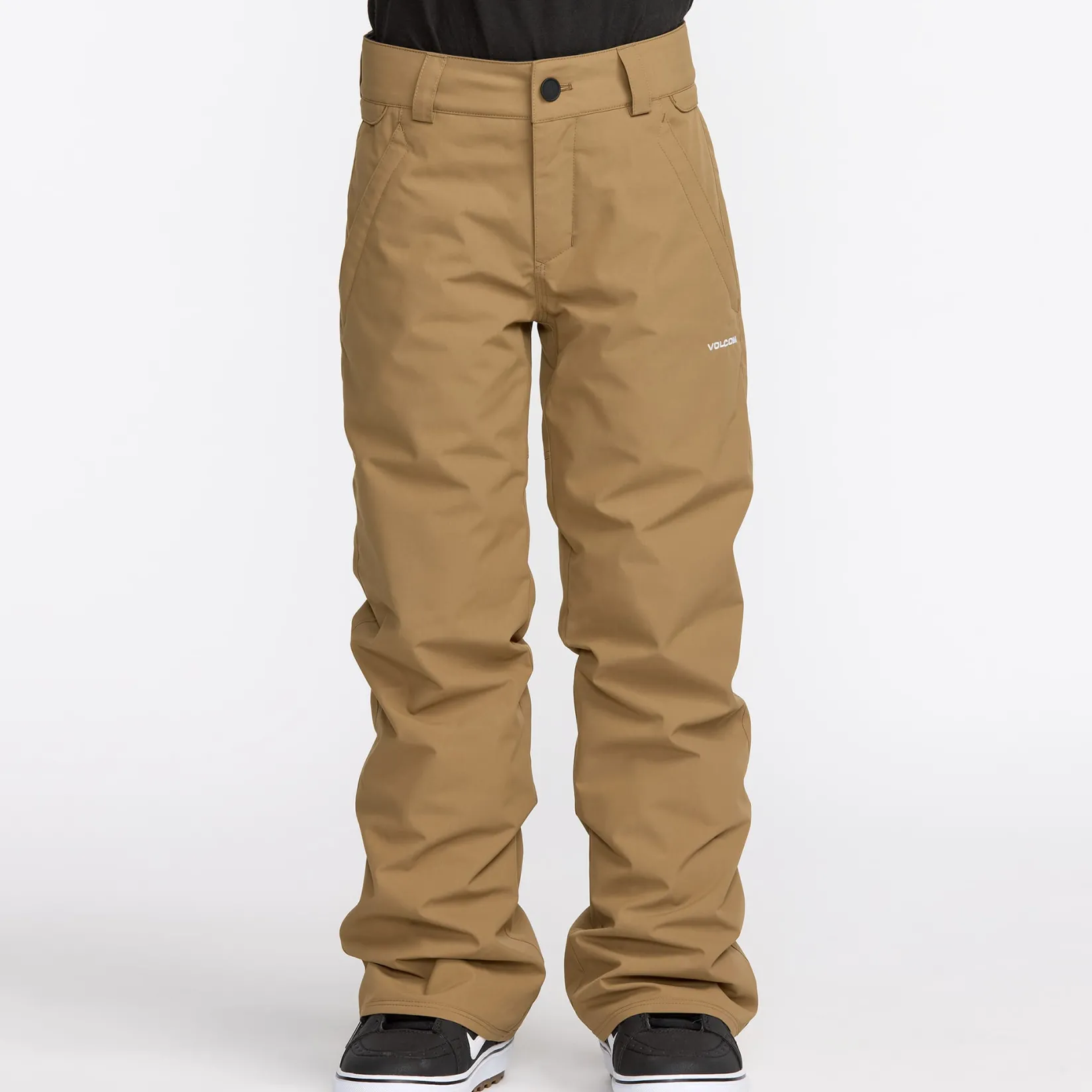 Outerwear|Snowsuits>Volcom Freakin Chino Insulated Pants 8-16y Taupe