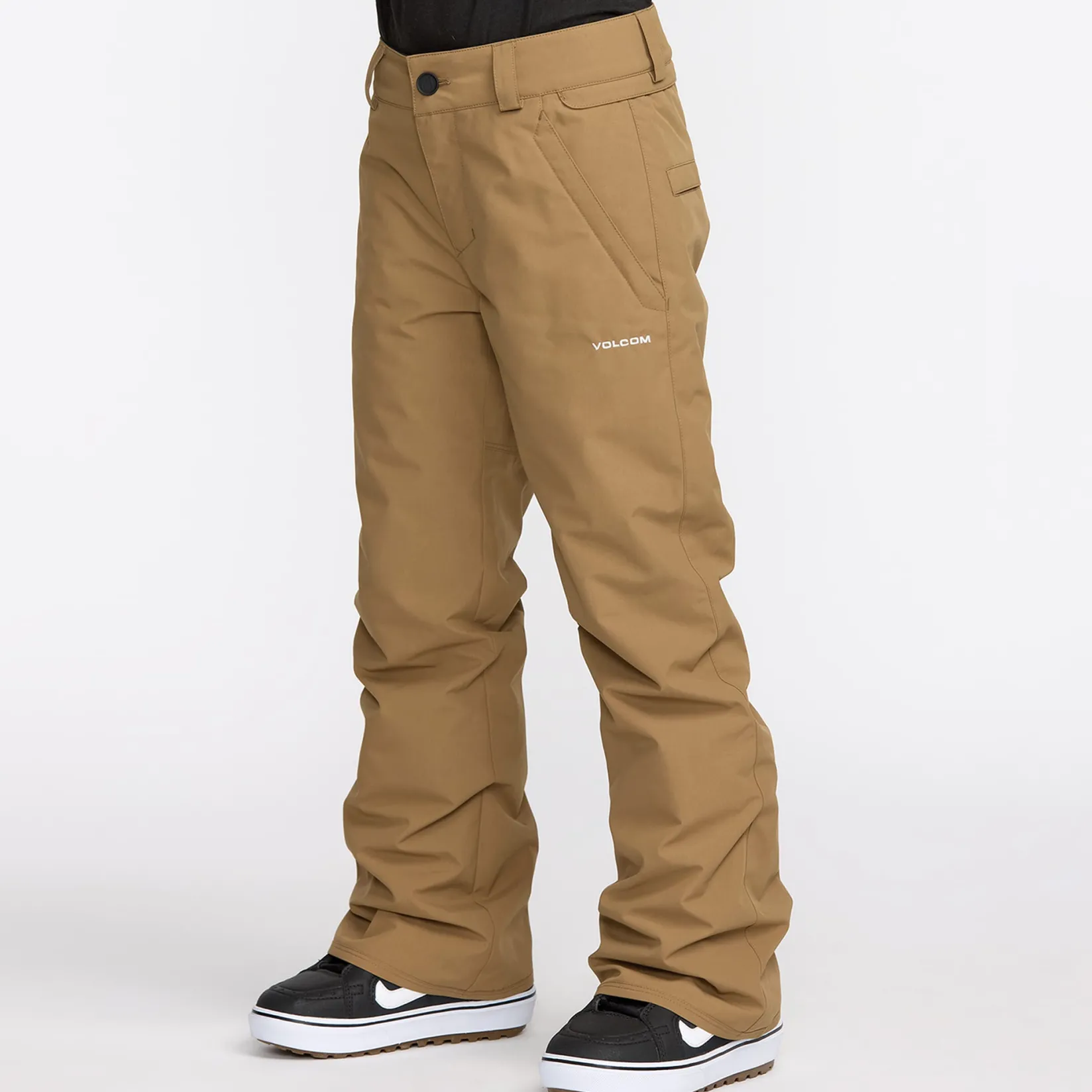 Outerwear|Snowsuits>Volcom Freakin Chino Insulated Pants 8-16y Taupe