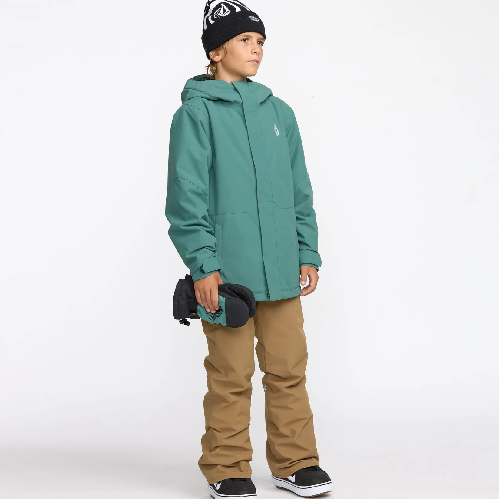 Outerwear|Snowsuits>Volcom Freakin Chino Insulated Pants 8-16y Taupe