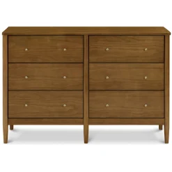 Storage Furniture>DaVinci Frem 6-Drawer Dresser - Walnut