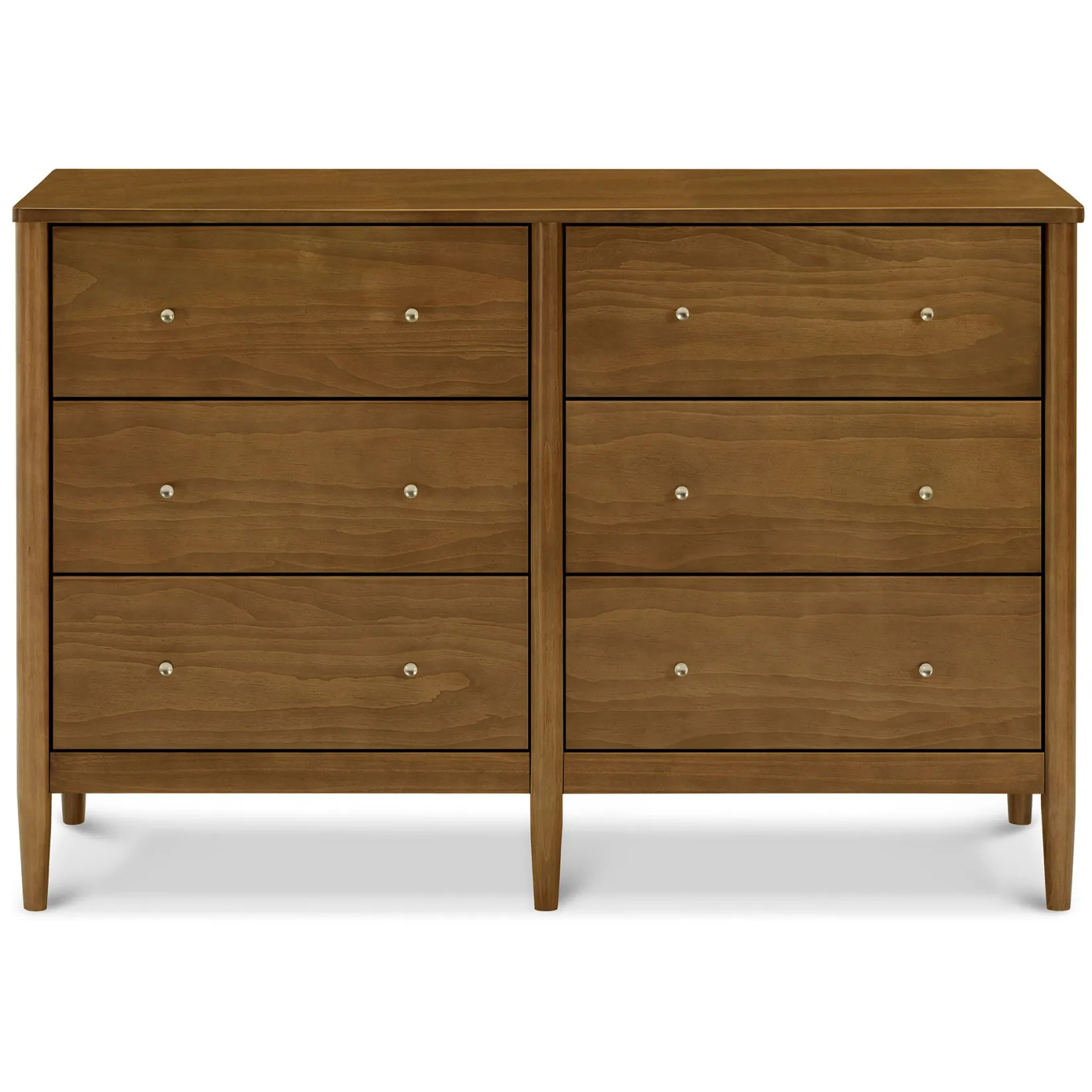Storage Furniture>DaVinci Frem 6-Drawer Dresser - Walnut