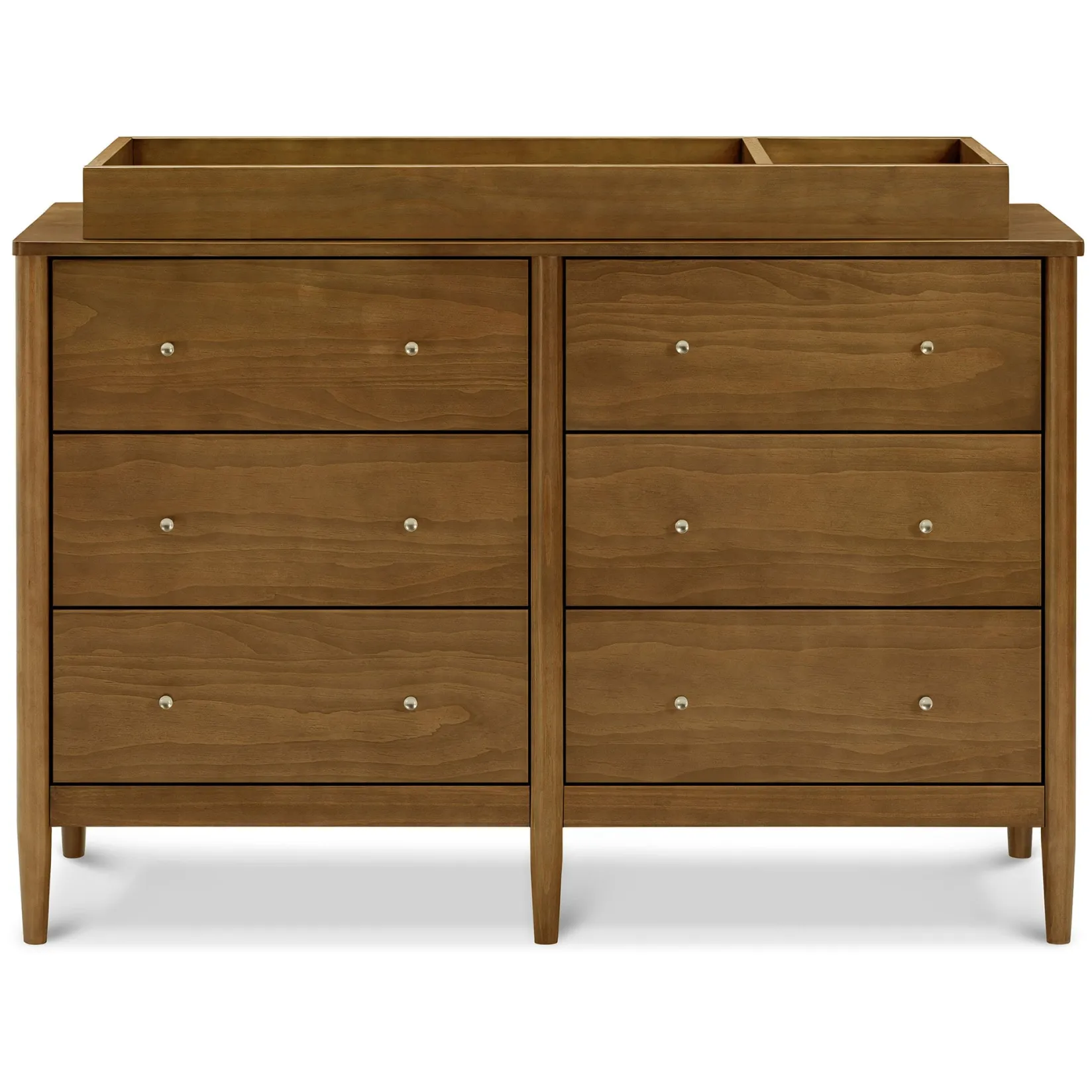 Storage Furniture>DaVinci Frem 6-Drawer Dresser - Walnut