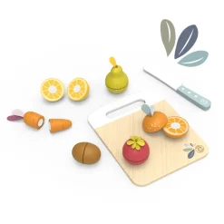 Sale Fruits & Vegetables Cutting Playset Kids Pretend Play & Imitation|Wooden Toys