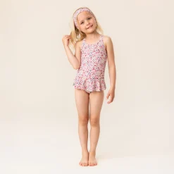 Swimsuits>Nano Fruits Swimsuit 2-10 Ivory