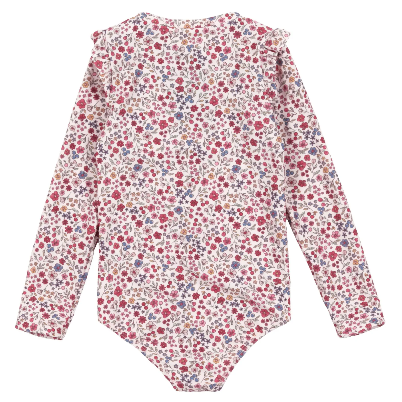 Swimsuits>Nano Fruits Uv Ls Swimsuit 2-10 Ivory