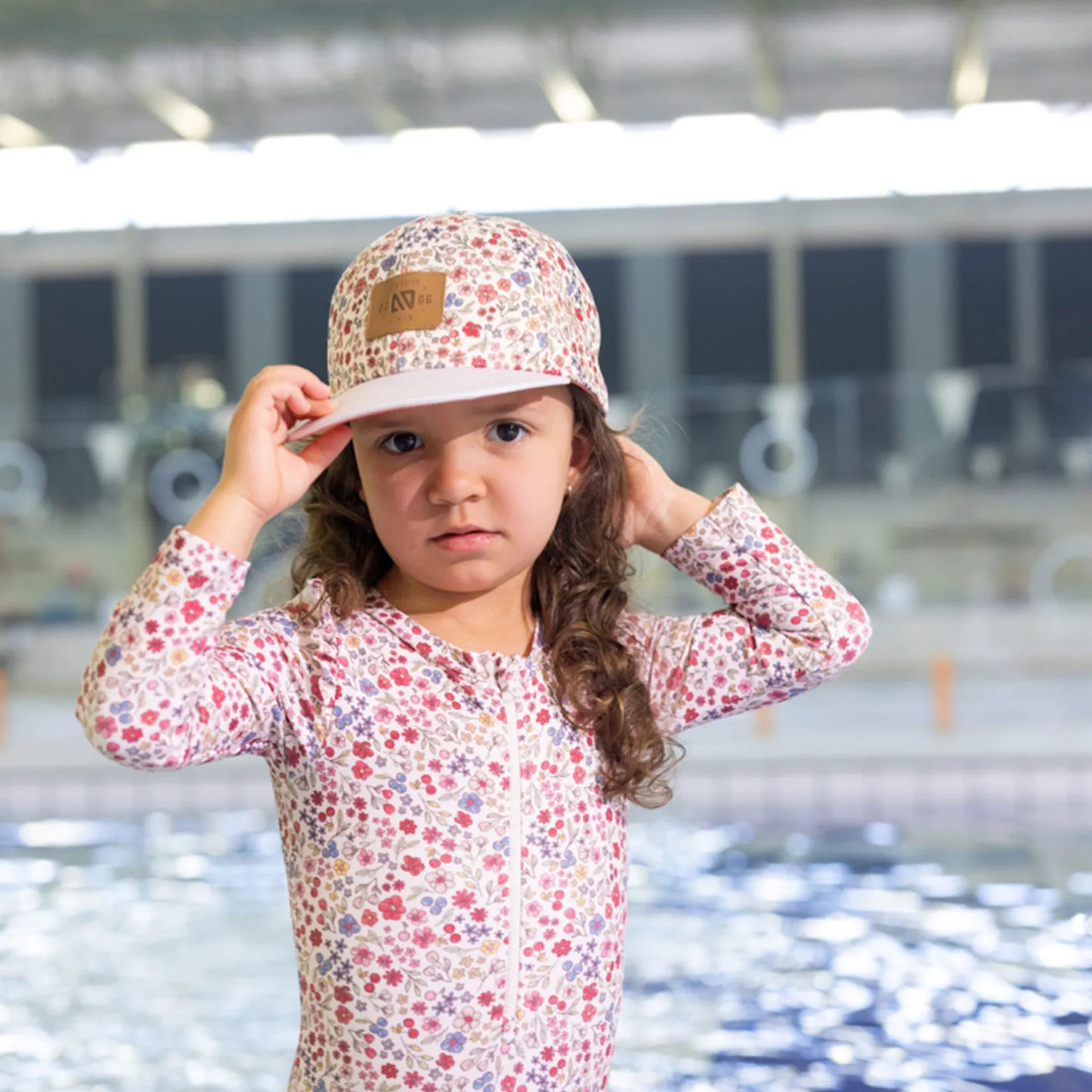 Swimsuits>Nano Fruits Uv Ls Swimsuit 2-10 Ivory