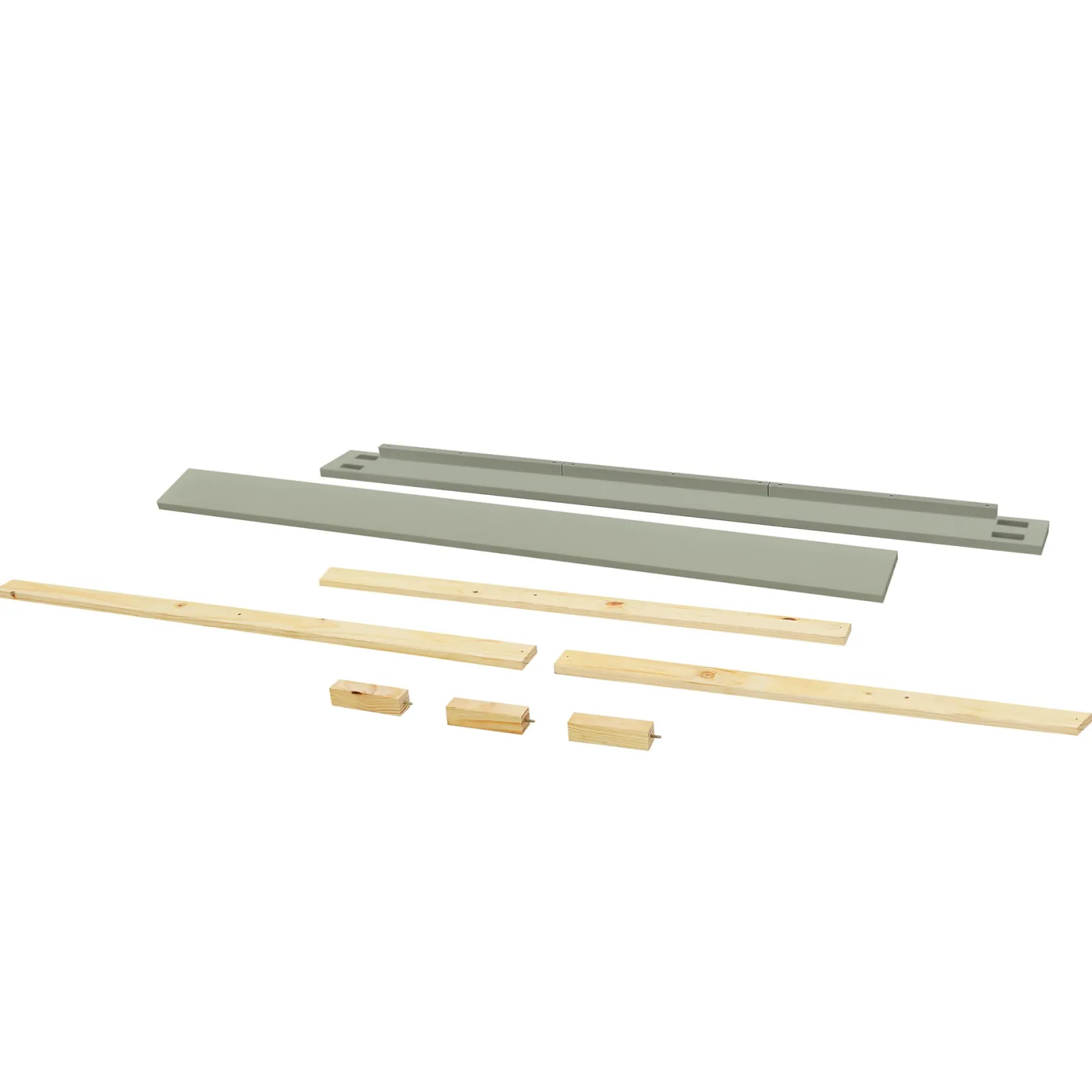 Clearance Full Size Bed Conversion Kit - Sage Toddler Rails|Cribs & Mattresses