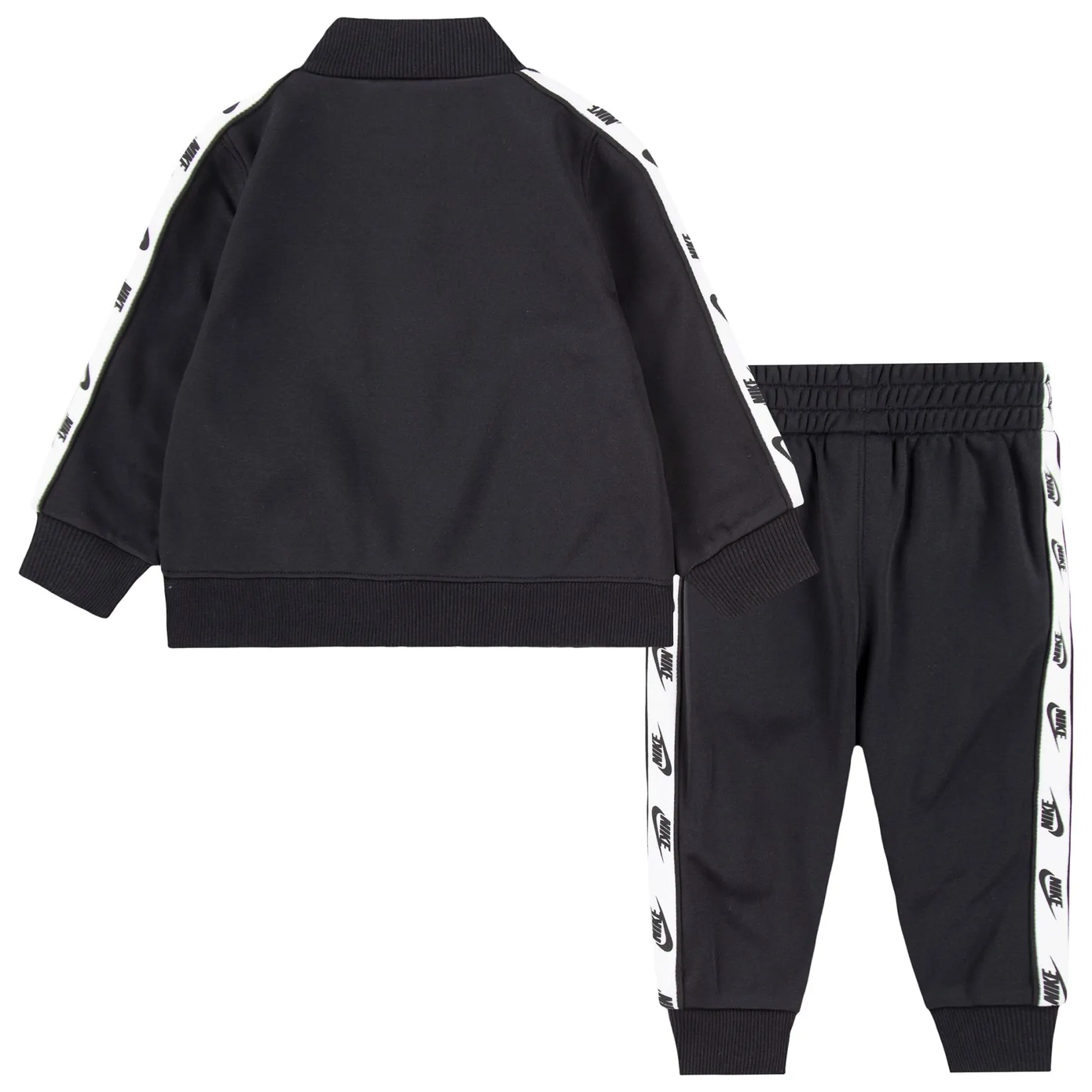 Outfit Sets>Nike Full Zip Logo Set 12-18m Black