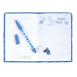 Hot Fuzzy Journal and Pen - Stitch Kids Diy & Activities