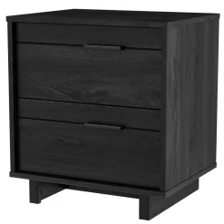 New Fynn 2-Drawer Nightstand - Gray Oak Nightstands