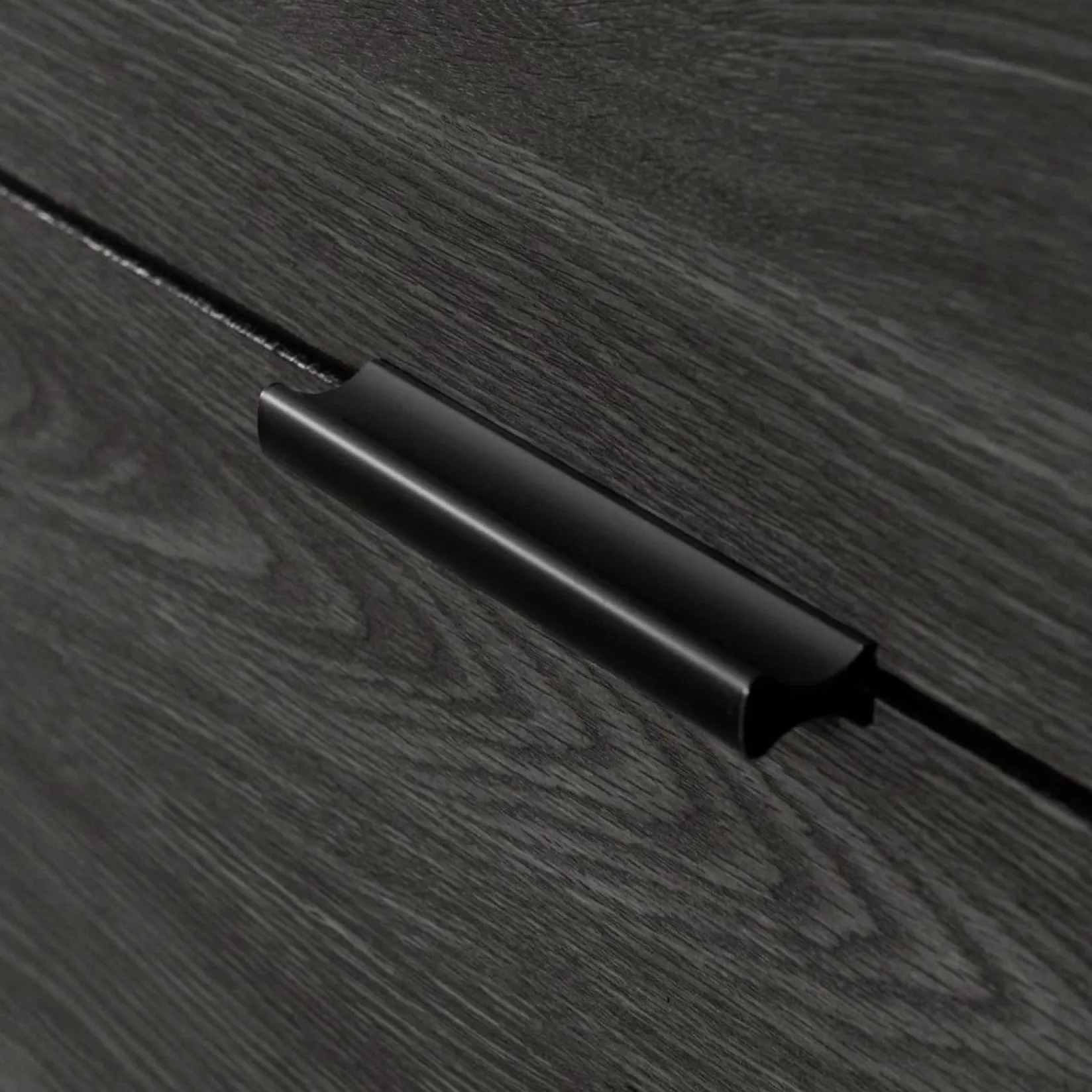 New Fynn 2-Drawer Nightstand - Gray Oak Nightstands