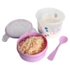 Snack Bags & Containers|Plates & Placemats>Danawares Gabby's Dollhouse Divided Snack Container