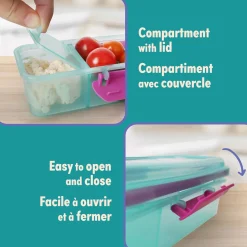 Hot Gabby's Dollhouse Snack Contai Kids Snack Bags & Containers|Tableware