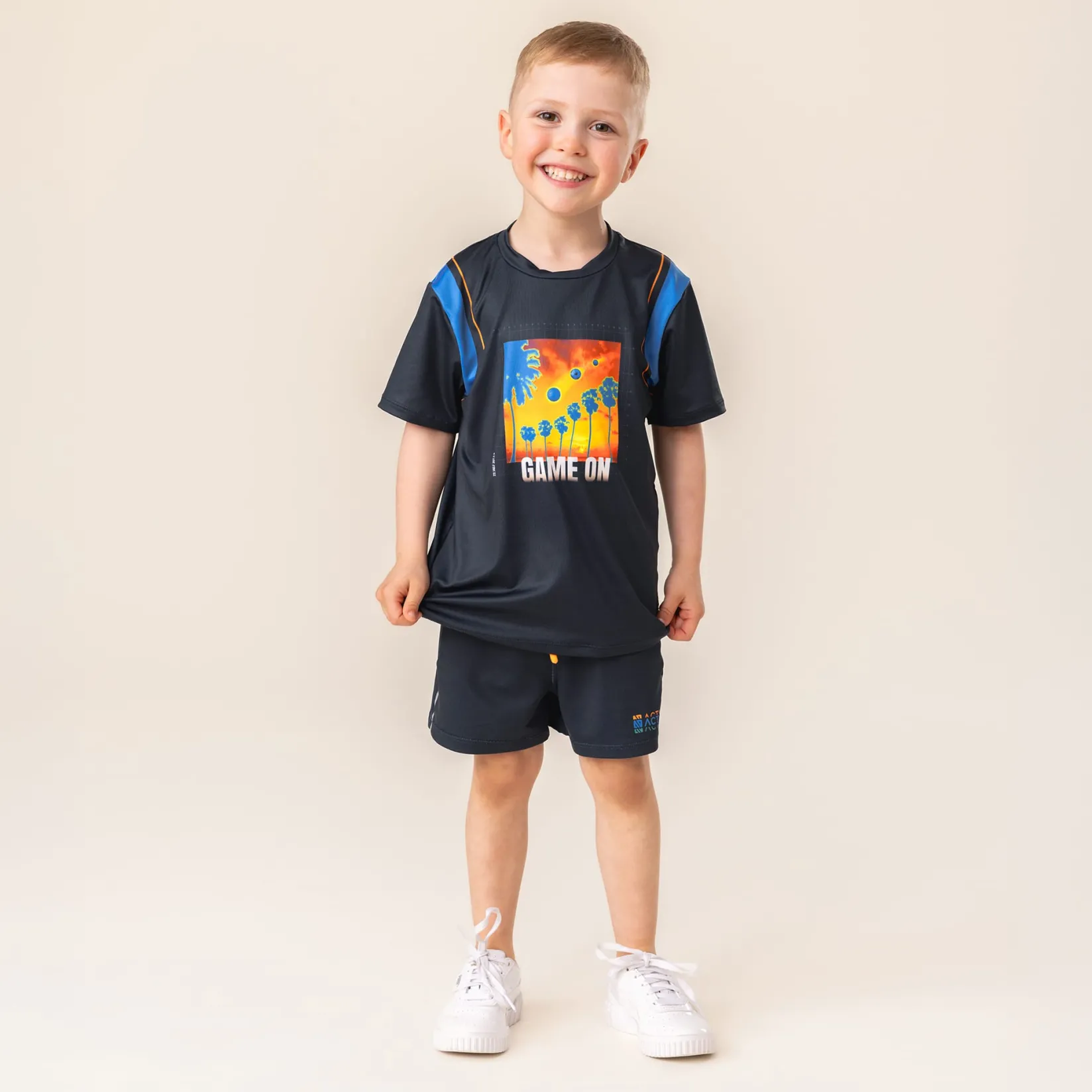 Sportswear|Tops>Nano Game T-shirt 4-12 Navy