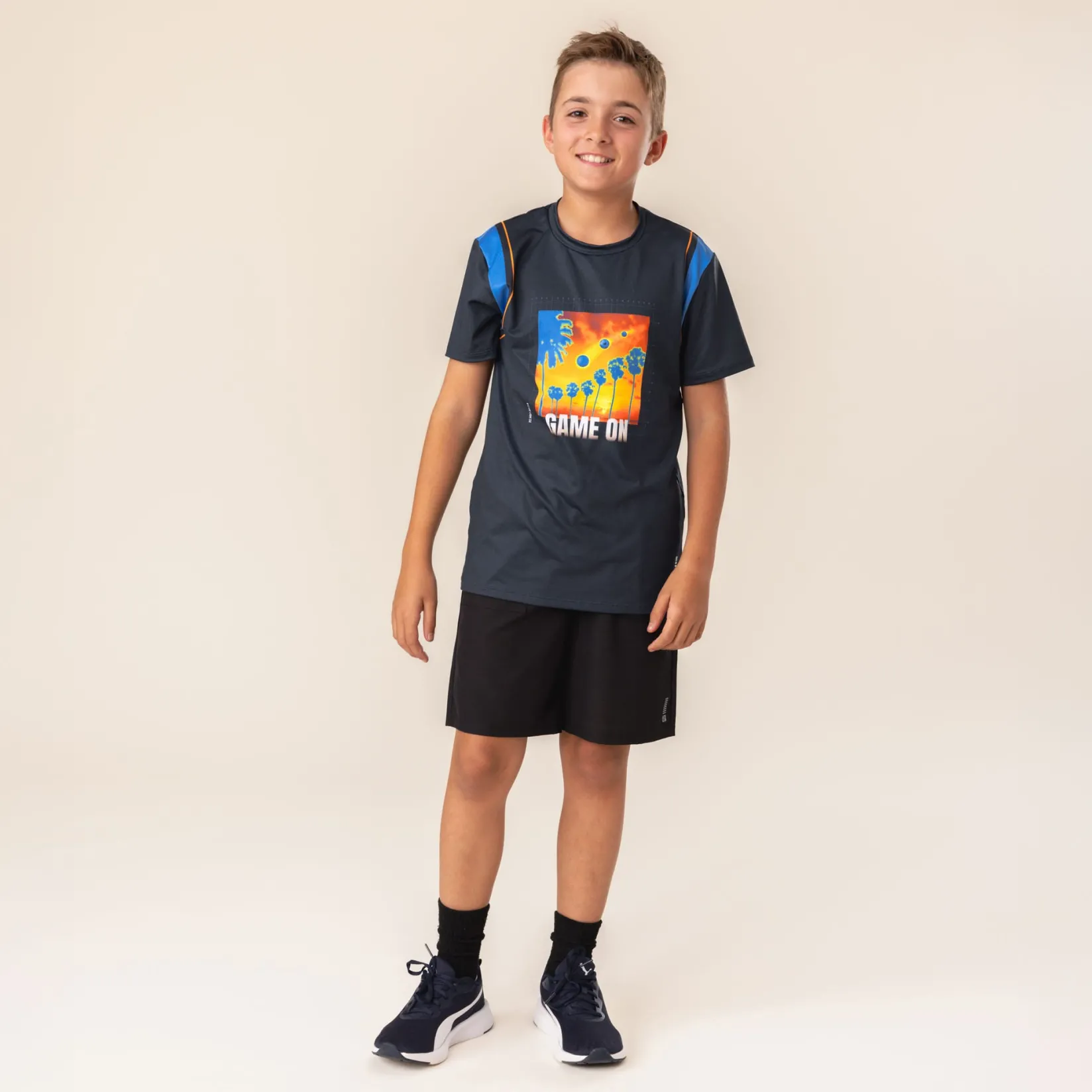 Sportswear|Tops>Nano Game T-shirt 4-12 Navy