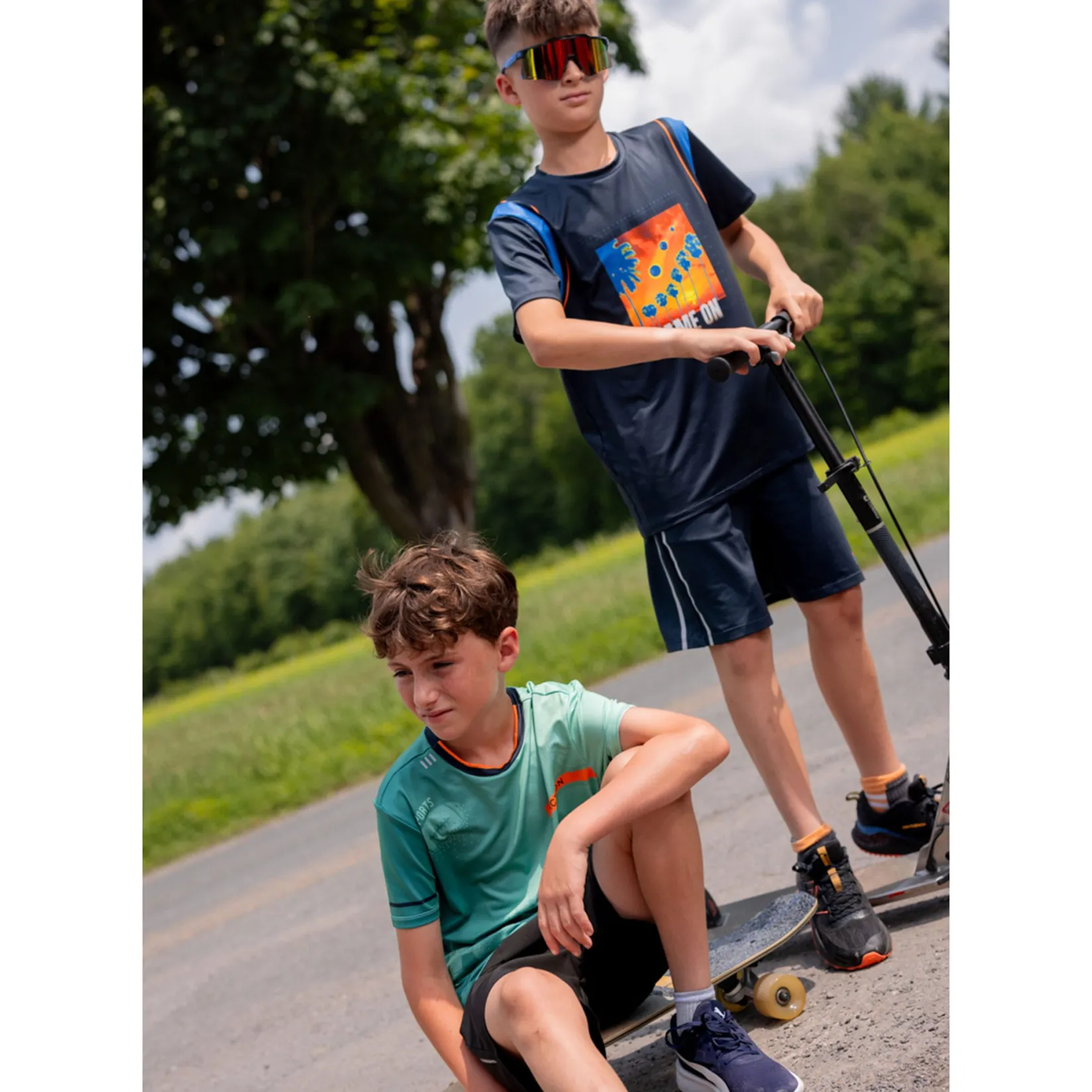 Sportswear|Tops>Nano Game T-shirt 4-12 Navy