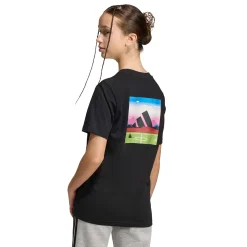 Sportswear|Tops>Adidas Gaming Graphic Tee 8-16y Black