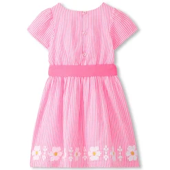 Dresses & Rompers>Hatley Garden Dress 4-8 Fuchsia
