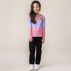 Tops>Nano Garden Tie Dye T-shirt 2-12 Purple