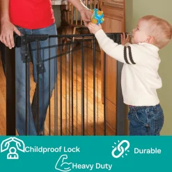 Discount Gateway® Pressure Plus Gate - White Gates & Safety