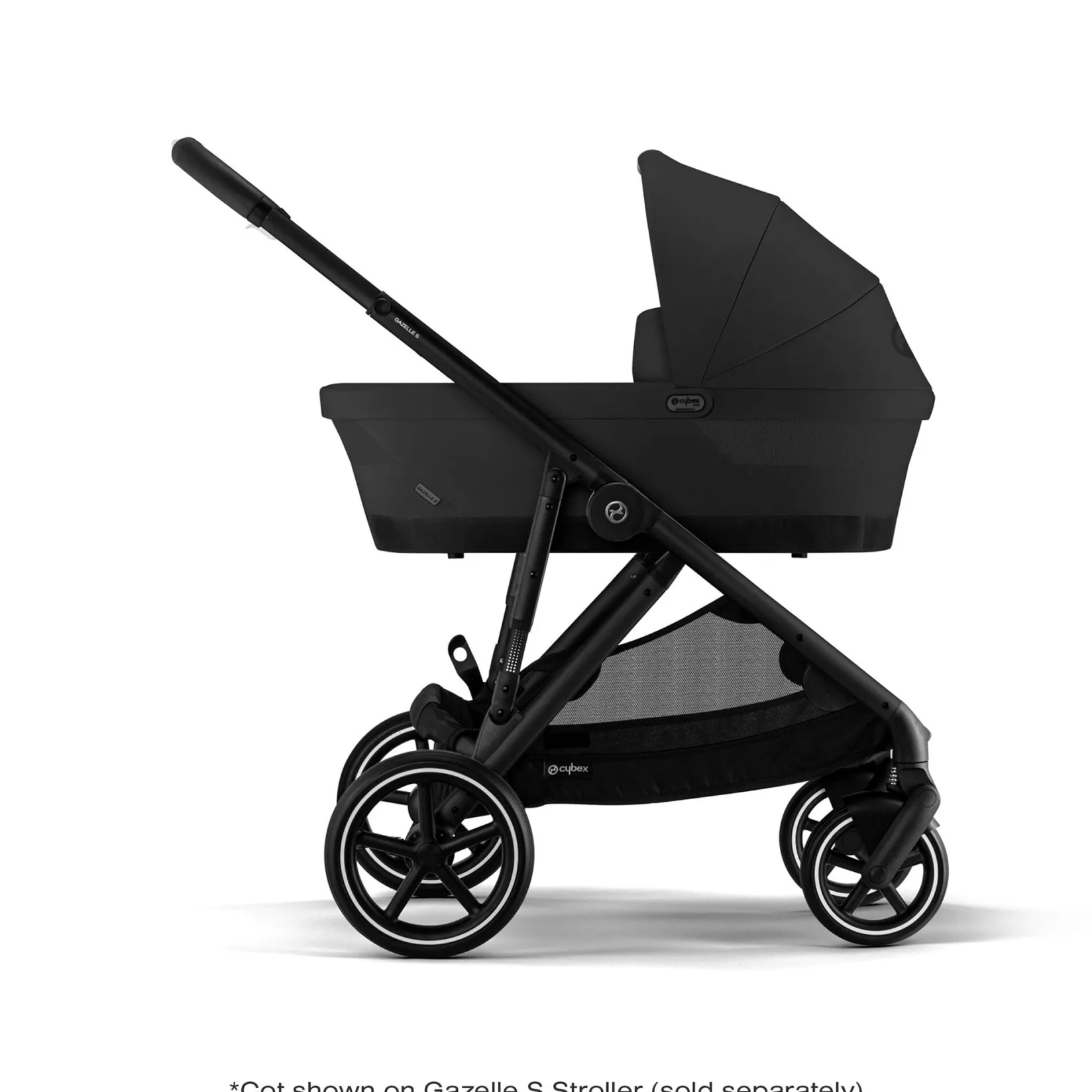 Strollers|Strollers & Trailers>Cybex Gazelle S Cot - Moon Black