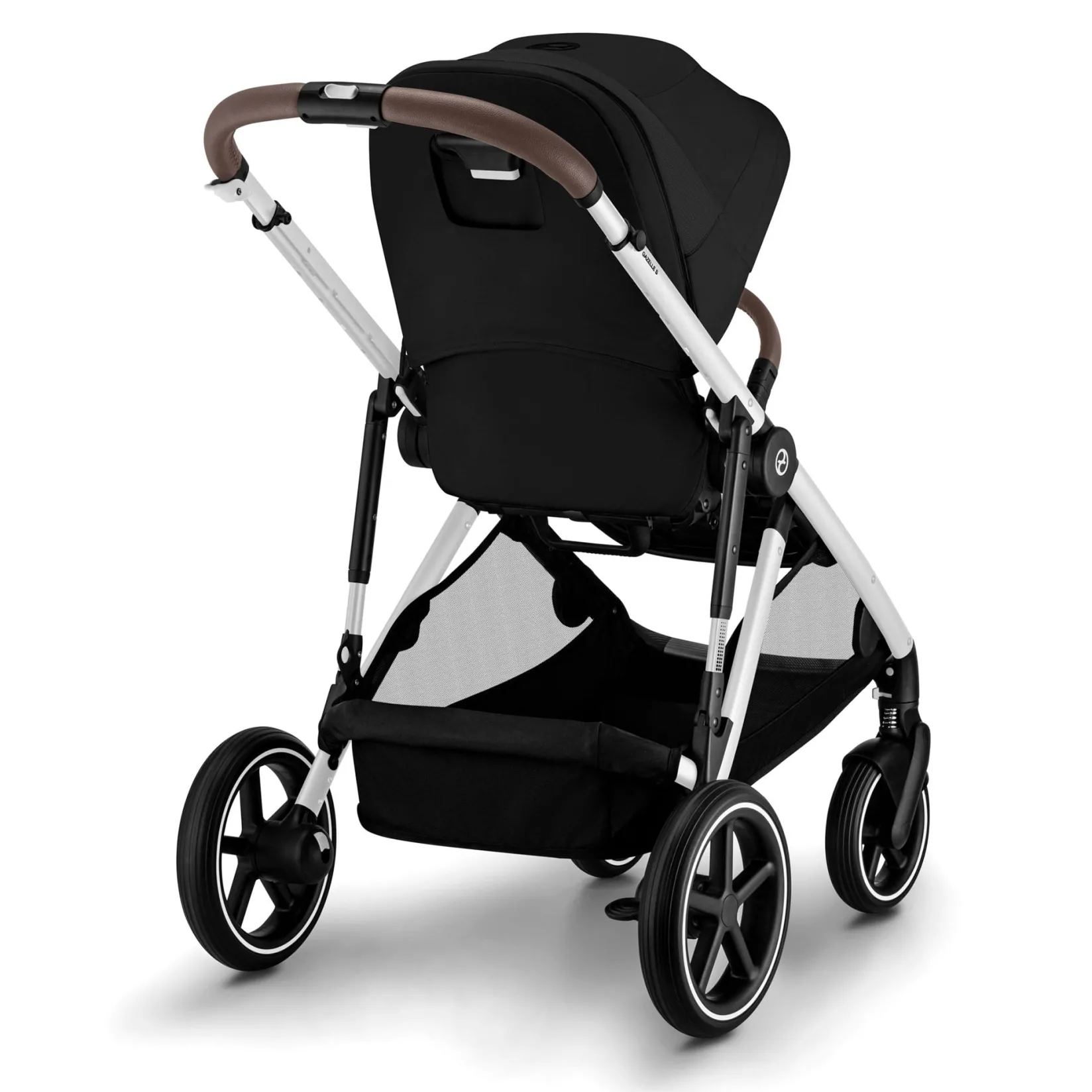 Clearance Gazelle S Stroller - Silver Frame with Moon Black Seat Kids Strollers|Strollers & Trailers