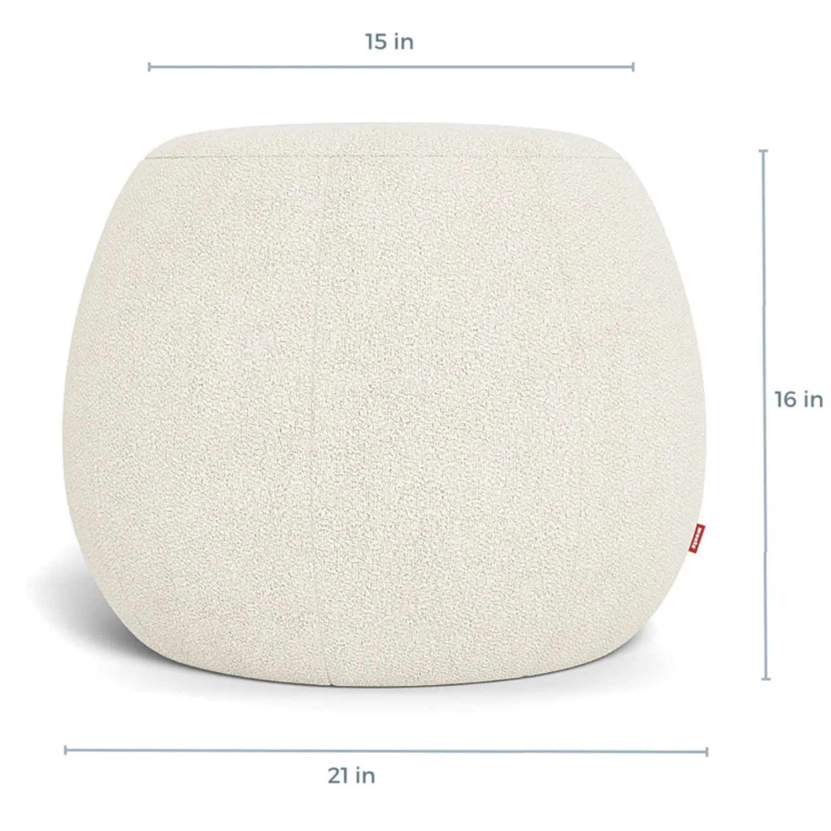 Clearance Gem Pouf Ottoman - Dune Gliders & Rocking Chairs|Gliders & Rocking Chairs