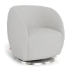 Gliders & Rocking Chairs|Gliders & Rocking Chairs>Monte Gem Rocking and Swivel Glider - Fog Grey / Steel