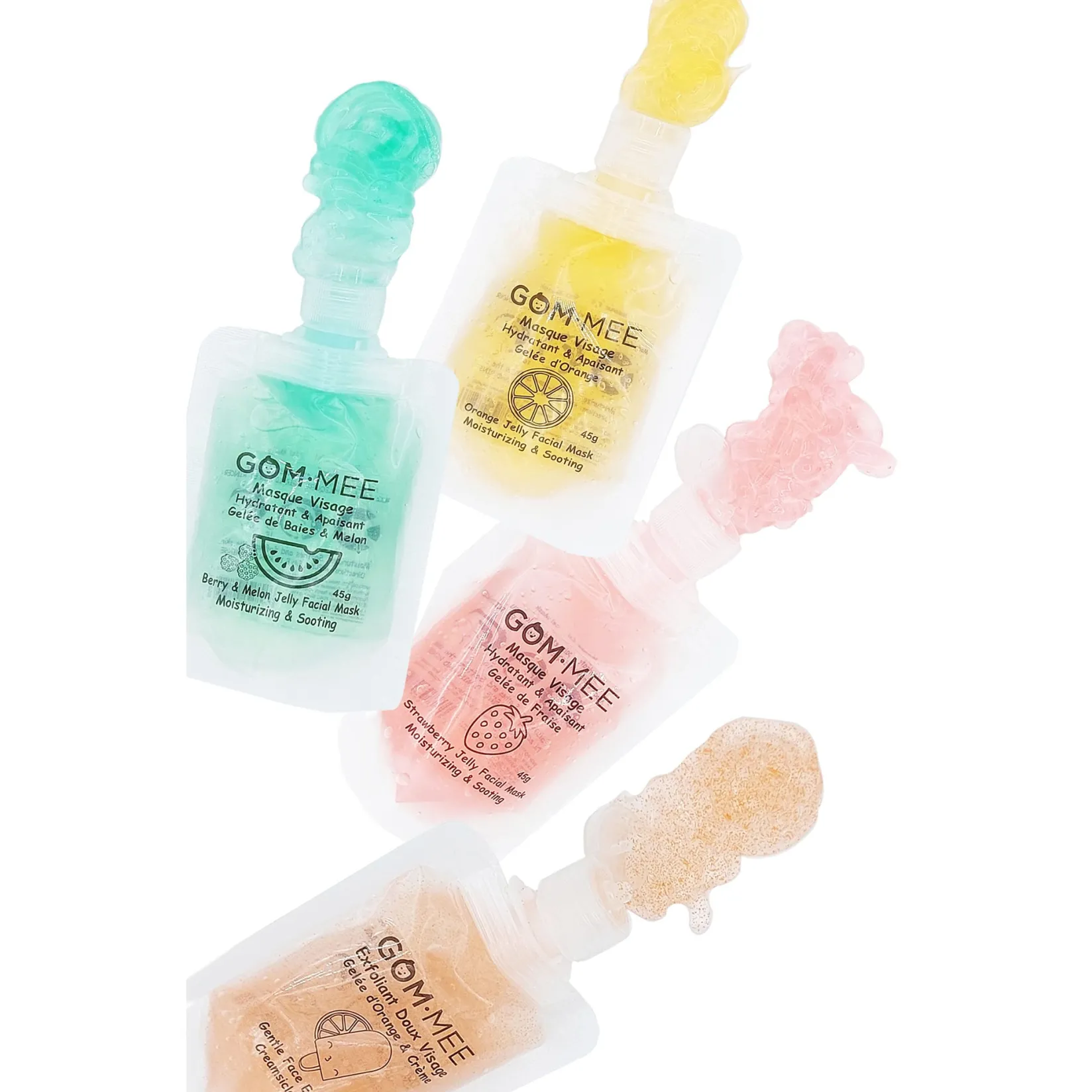 New Gentle Facial Exfoliator Orange Jelly & Cream 45G Kids Body & Hair Care|Body & Hair Care