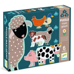 Puzzles>Djeco Giant Puzzle / Honoré and friends