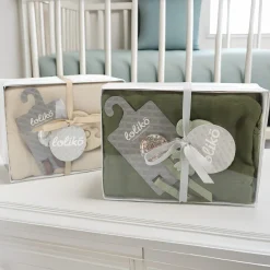 Gift Set - Beige eucalyptus Pacifiers & Clips|Pacifiers & Clips