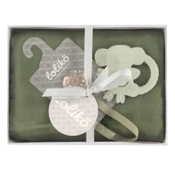Pacifiers & Clips|Pacifiers & Clips>Loliko Gift Set - Green Leaf