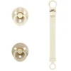 Pacifiers & Clips|Pacifiers & Clips>Bibs Gift Set Latex - Size 1 Ivory