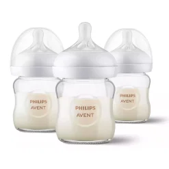 Sale Glass Baby Bottle (3) Natural 4oz Breastfeeding|Bottles & Nipples