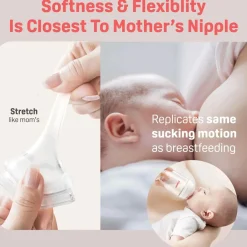 Discount Glass Bottle 5oz With SS Nipple Breastfeeding|Bottles & Nipples