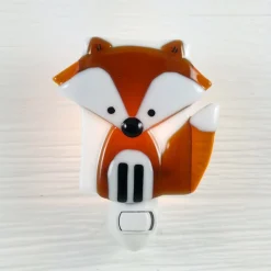 Decorative Objects|Nightlights>Veille sur Toi Glass Nightlight - Gaspard Fox