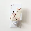 Decorative Objects|Nightlights>Veille sur Toi Glass Nightlight - Sammy the Cat