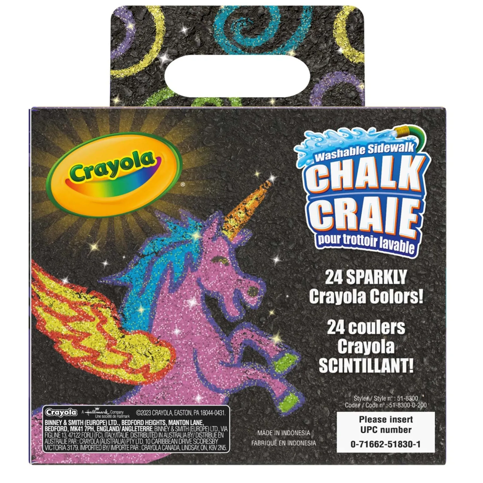 Diy & Activities>Crayola Glitter Chalk (24)