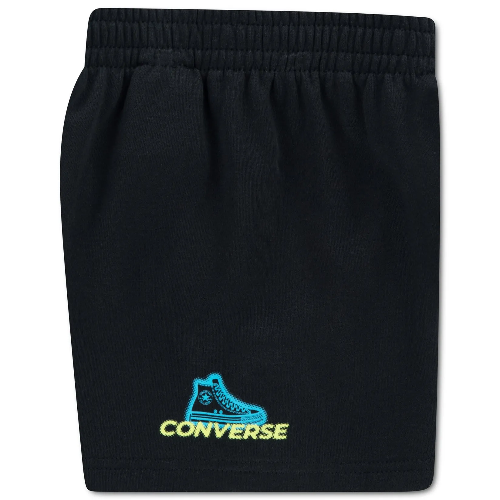 Outfit Sets>Converse Globe Frontback Hit Set 2-4t Black