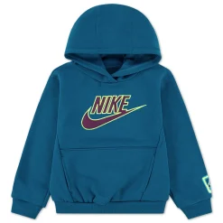 Sportswear|Fleeces And Sweatshirts>Nike Glow With Me Fleece Hoodie 4-7 Teal