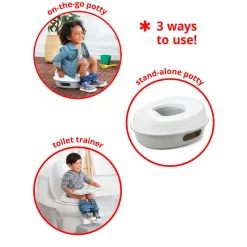 Potties & Toilet Seats>Skip Hop Go Time 3-In-1 Potty