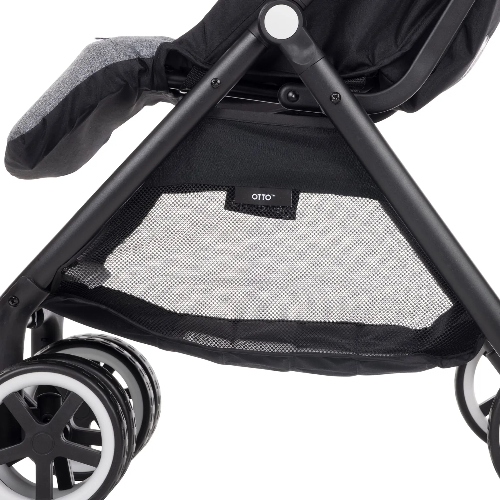 Strollers|Strollers & Trailers>Evenflo GOLD Otto Self-Folding Lightweight Travel Stroller - Moonstone Gray
