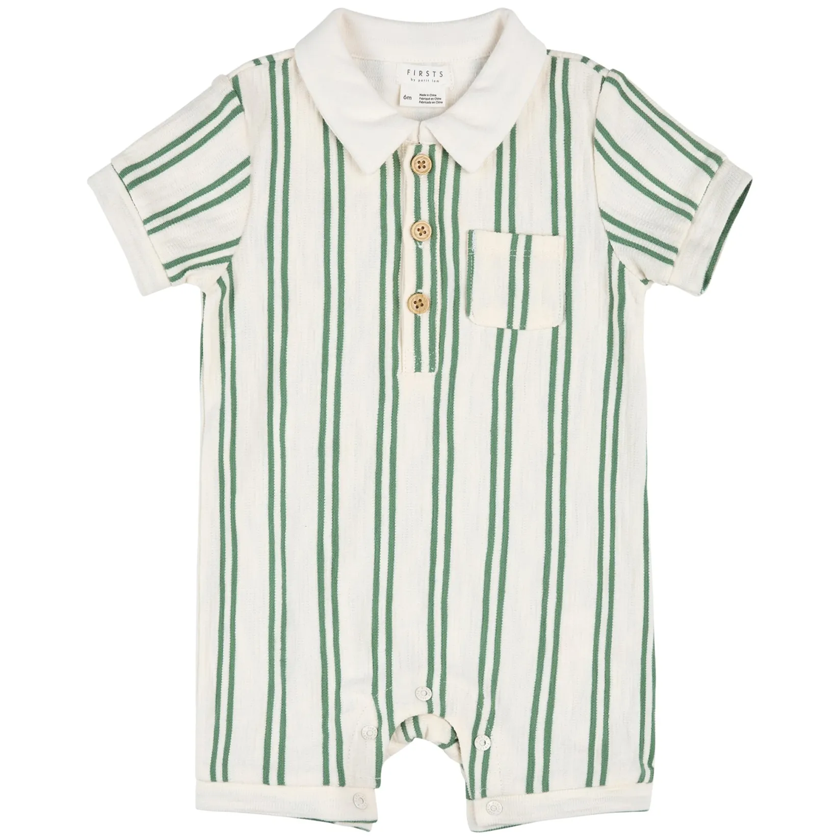 Outlet Golf Striped Romper 3-24m BOY Rompers & Jumpsuits