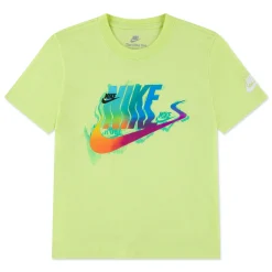 Sportswear|Tops>Nike Gradient Blur T-shirt 4-7y Lime
