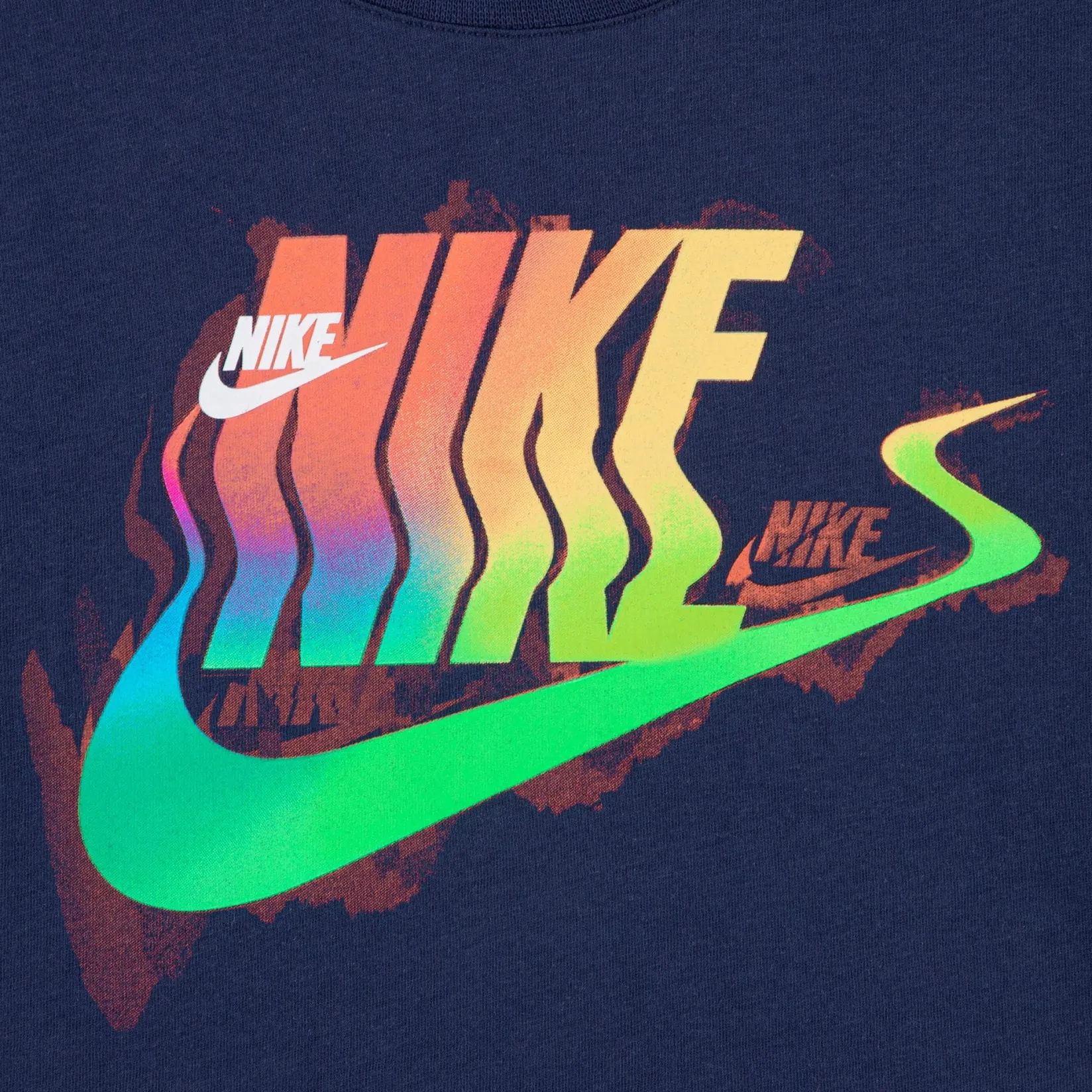 New Gradient Blur T-shirt 4-7y Kids/BOY Sportswear|Tops