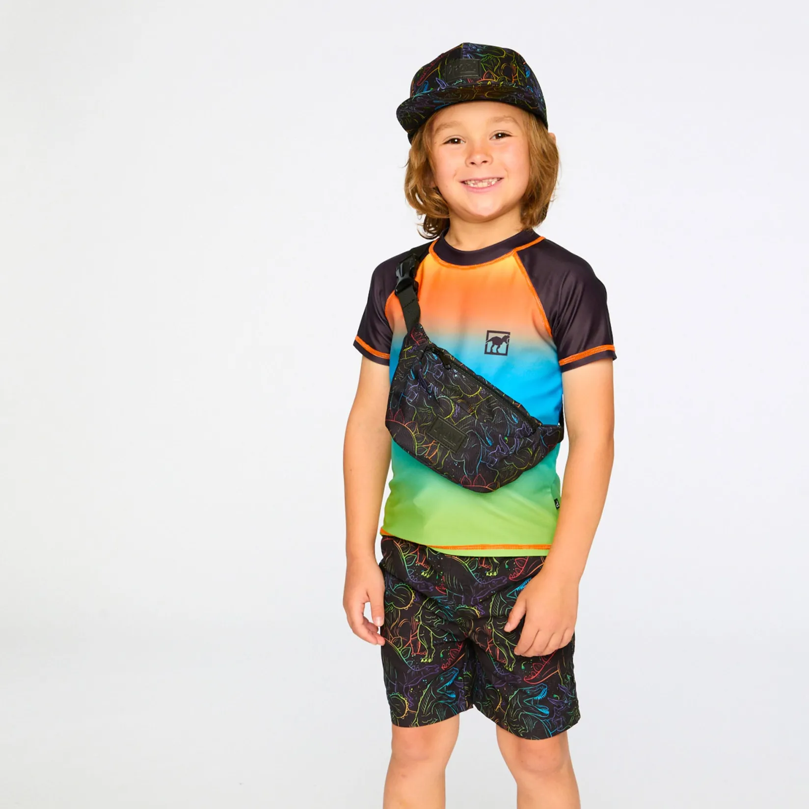 Outlet Gradient Rashguard 2-6 Kids/BOY Swimsuits