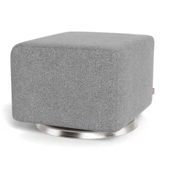 New Grano Ottoman - Pepper Grey / Steel Gliders & Rocking Chairs|Gliders & Rocking Chairs